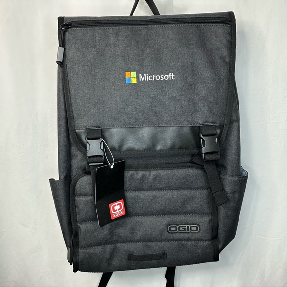 OGIO Bags New Ogio Gray Laptop Backpack Microsoft Logo Poshmark